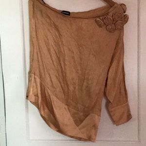 bebe Large silk blouse